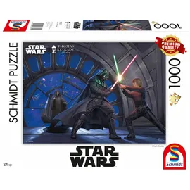 Schmidt Spiele Thomas Kinkade Star Wars A Son's Destiny, 1000 Teile Puzzle