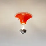 Artemide Teti 7 rund orange/gelb Kunststoff