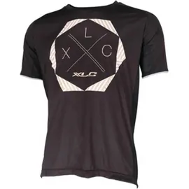 XLC Je-s25 Mtb Kurzarm-t-shirt - Black - XL