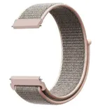 Strap-it ICE Smart 2.0 Round 1.20 Armband Nylon für ICE Smart 2.0 Round 1.20 - Rosa Sand - Klettverschluss