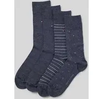 Socken Set aus Baumwoll-Mix, Jeansblau, 43-46