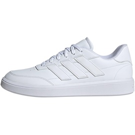 adidas Herren Courtblock Sneaker, FTWR White/FTWR White/FTWR White, 42 2/3