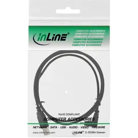 InLine USB-A auf Mini-USB 1 m Schwarz