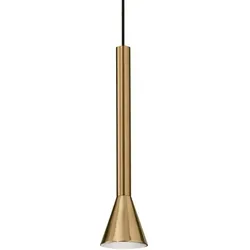 diesis sp, antikgoldene pendelleuchte, ideal lux