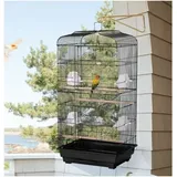 Vogelkäfig Vogelvoliere Vogel Voliere Käfig 463693cm Vogelhaus Tierkäfig weiß