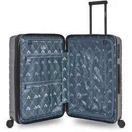 bergpfeil Travel 4-Rollen M 66 cm / 72 l arctic silver metallic