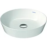 Duravit Cape Cod Aufsatz-Waschtisch 23284326001 Ø 43cm, Weiß/Weiß Seidenmatt WonderGliss