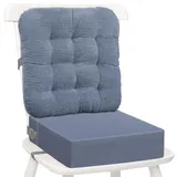 Sitzerhöhung für Kinder, 2 Stück, Sitzerhöhung für Kinderstuhl, verstellbar, waschbar, abnehmbar, mit verstellbaren Gurten für Esszimmerstühle