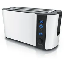 Arendo Langschlitz-Toaster Weiß
