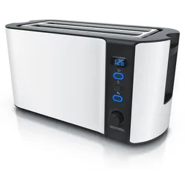Arendo Langschlitz-Toaster Weiß