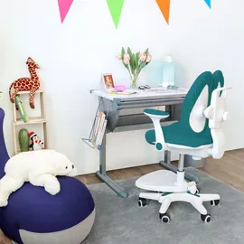 HJH Office KID WING Stoff Blau