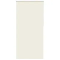 VidaXL Verdunkelungsrollo Cremeweiß 90x210cm Stoffbreite 85,7 cm