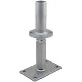 Pitzl Pfostenträger D42,4x130mm Höhen verstellbar 170-285mm mit Gewinde | UP=160x100mm