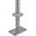 Pitzl Pfostenträger D42,4 x 130 mm Höhen verstellbar 170-285 mm 1 Stück