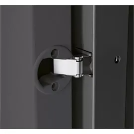 KETER Kunststoffschrank 54 x 89 x 188 cm Schwarz