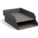 Bigso Box of Sweden BIGSO Hakan Dokumentenablage Set 2 Stk. grau