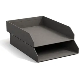 Bigso Box of Sweden BIGSO Hakan Dokumentenablage Set 2 Stk. grau