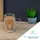 Intirilife Doppelwandiges Thermoglas Set 0,4 l 4 St.
