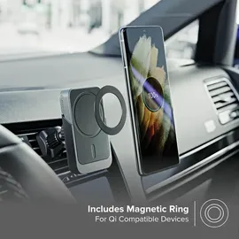 Alogic Matrix+ Wireless 3-in-1 Ladestation MagSafe + Vent Mount 5.000mAh Powerbank