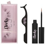 fleeky Magic Lashes Kit - Kunstwimpern mit Kleber & Applikator Künstliche Wimpern #05 - Wifey