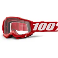 100% Accuri 2, Crossbrille - Rot/Gelb Klar