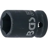 BGS 5217 | Kraft-Steckschlüssel-Einsatz Sechskant | 12,5 mm (1/2") | SW 17 mm