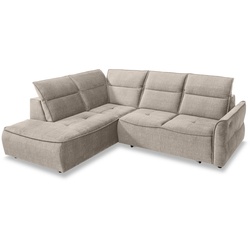 Ecksofa Murillo Stoff Cream