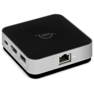 OWC 6-Port Travel Dock 100W- Space Gray (Ethernet)
