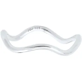 Elli Ring Wellen Minimal Geo 925 Sterling Silber