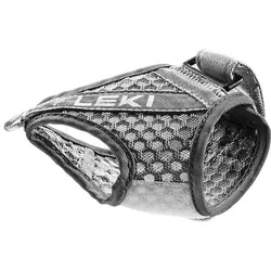 LEKI Langlauf-Skistöcke Shark Frame Strap Mesh, grau, ONE SIZE