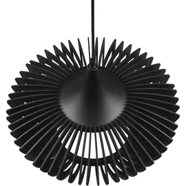 Trio Colino 1-flg. Ø 40 cm rund schwarz matt Holz