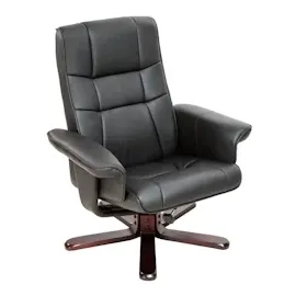 Tectake Modell 1 Kunstleder 95 x 100 x 78 cm braun/schwarz