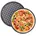 Relaxdays Pizzablech rund ∅ 32 cm