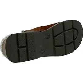 ROHDE Veloursleder Hausschuh mocca