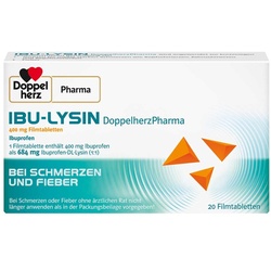 Ibu-lysin Doppelherzpharma 400 Mg Filmtabletten