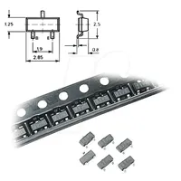 semtech electronics SMD ZF 6,8 - Zenerdiode, 6,8 V, 0,5 W,