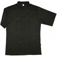 Dennys London Kochjacke Short Sleeve Chef Jacket XXS bis 4XL L