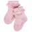 Falke Unisex Baby Socken Romantic Lace B So Baumwolle einfarbig 1 Paar, Rosa Thulit 8663, 62-68 - 62-68