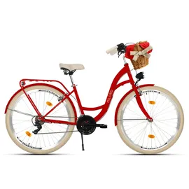Milord 26 Zoll RH 48 cm Damen rot