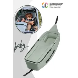 ABC Design Neugeboreneneinsatz für Fahrradanhänger Tour, Farbe: Olive