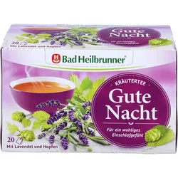 Bad Heilbrunner Kräutertee Gute Nacht 20 ST