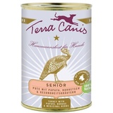 Terra Canis Seniot Pute mit Papaya, Borretsch und Gesundheitskräutern 6 x 800 g