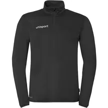 Uhlsport Essential 1/4-Zip Sweatshirt Kinder schwarz/weiß 152