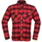Modeka Nooner Hemdjacke Rot/Schwarz L