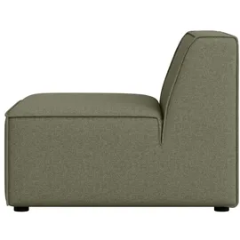 otto home Sessel OTTO HOME "Bequemer Sessel Cavan, Maße B/T/H: 90/90/72 cm", grün, B:90cm H:72cm T:90cm, 100% Polyester, Sessel, Sessel, ohne Armlehne, mit Wellenunterfederung, auch in Bouclé