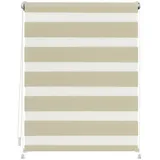 Lichtblick Duo Rollo / Doppelrollo Klemmfix 80 x 200 cm verspannt creme