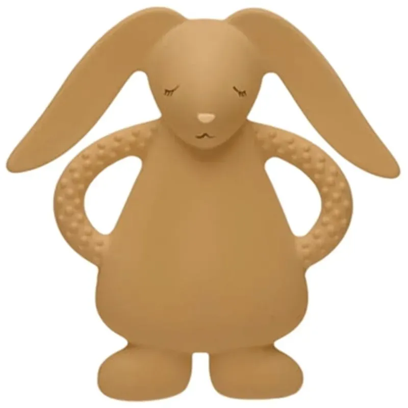 Moonie Natural Teether Rabbit Beißring Cappucino 1 St.