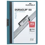 Durable Klemmmappe Duraclip DIN A4 Dunkelblau