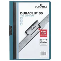 Durable Klemmmappe Duraclip DIN A4 Dunkelblau