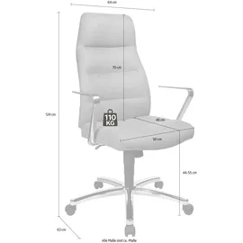 TOPSTAR Chairman 70 anthrazit / chrom